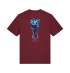 Burgundy Printed T-shirt