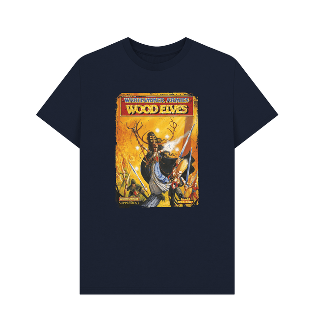 Navy Blue Warhammer Fantasy Battle 4th Edition - Warhammer Armies: Wood Elves T Shirt