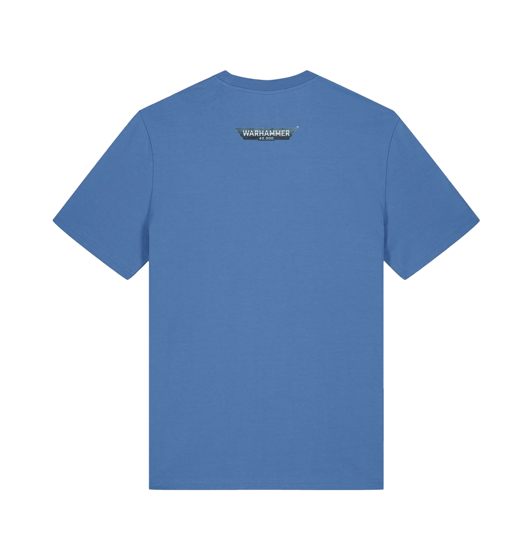 Bright Blue Printed T-shirt