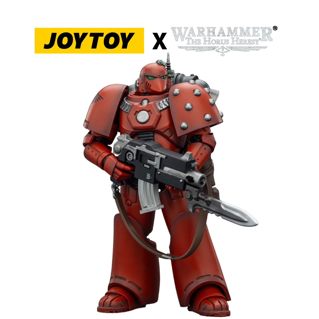 JoyToy Warhammer The Horus Heresy Action Figure - Blood Angels, MKVI Legionary (1/18 Scale)