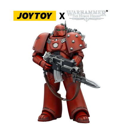 JoyToy Warhammer The Horus Heresy Action Figure - Blood Angels, MKVI Legionary (1/18 Scale)