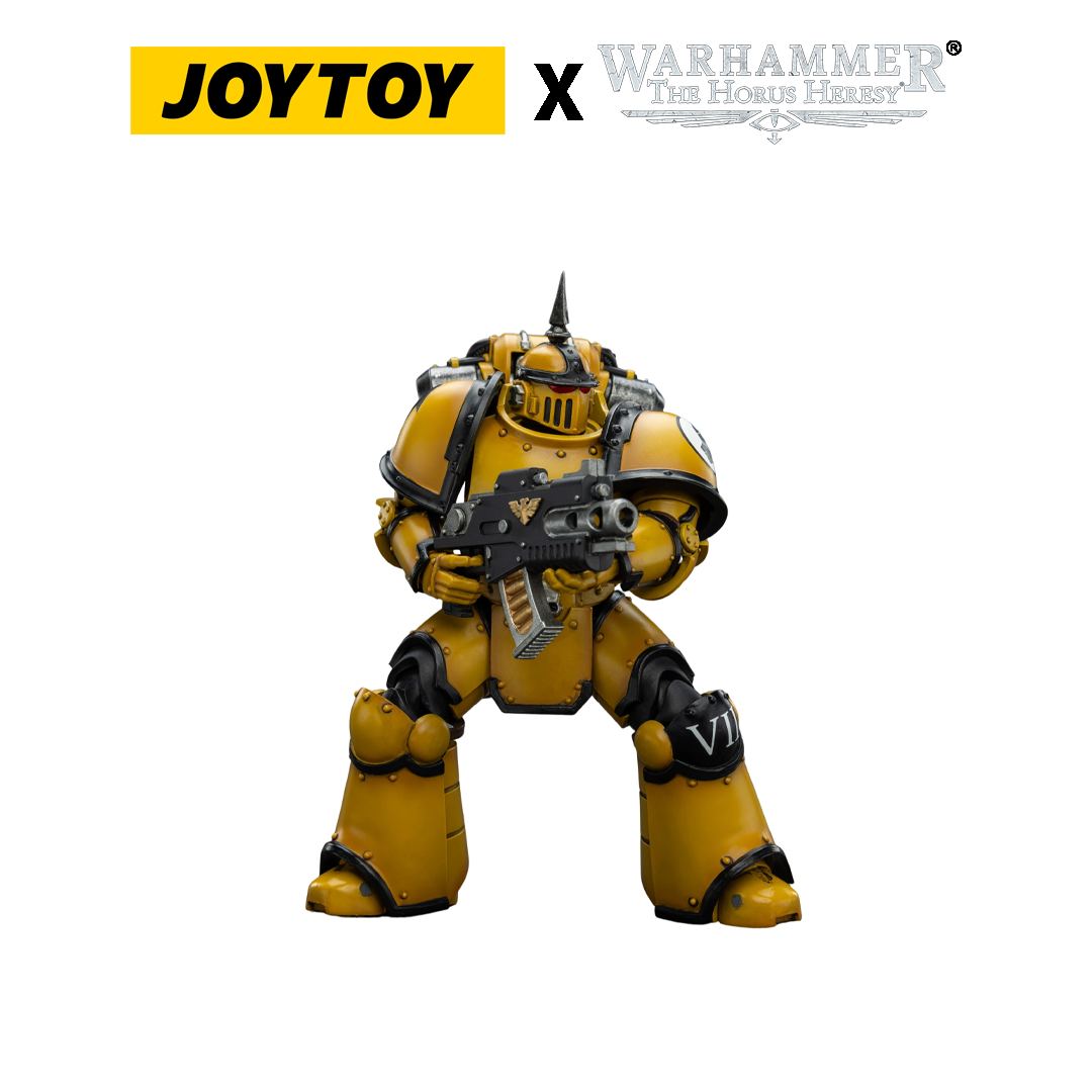 JoyToy Warhammer The Horus Heresy Action Figure - Imperial Fists, MKIII Legionary (1/18 Scale) Preorder