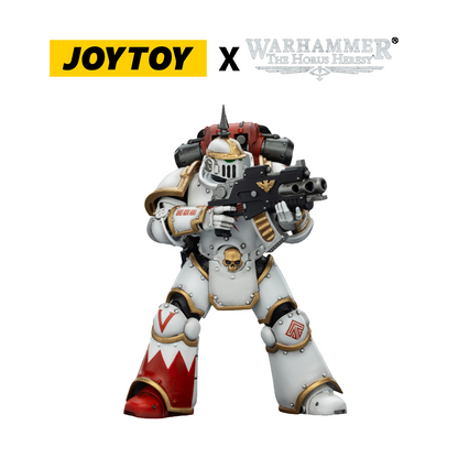 JoyToy Warhammer The Horus Heresy Action Figure - White Scars, MKIII Tactical Legionary (1/18 Scale)