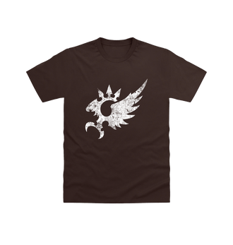 Dark Chocolate Emperor's Children Battleworn Insignia T Shirt