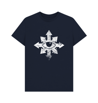 Navy Blue Black Legion Battleworn Insignia T Shirt