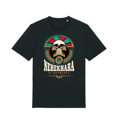 Black Printed T-shirt Front