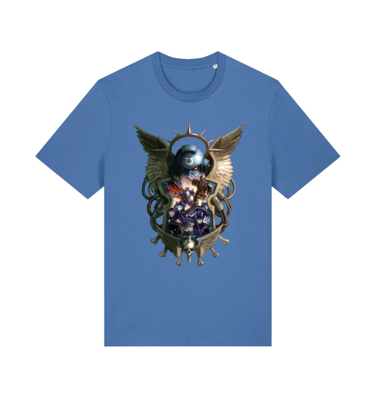 Bright Blue Printed T-shirt