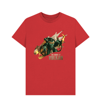 Red Premium Salamanders 'Sons of Vulkan' T Shirt