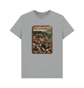 Athletic Grey Warhammer Fantasy Battle 7th Edition - Beasts of Chaos T Shirt