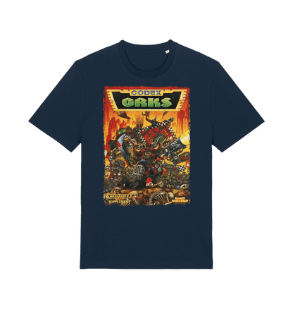 French Navy Printed T-shirt Front