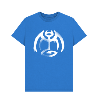 Bright Blue Daughters of Khaine Graffiti Insignia T Shirt