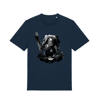 French Navy Printed T-shirt