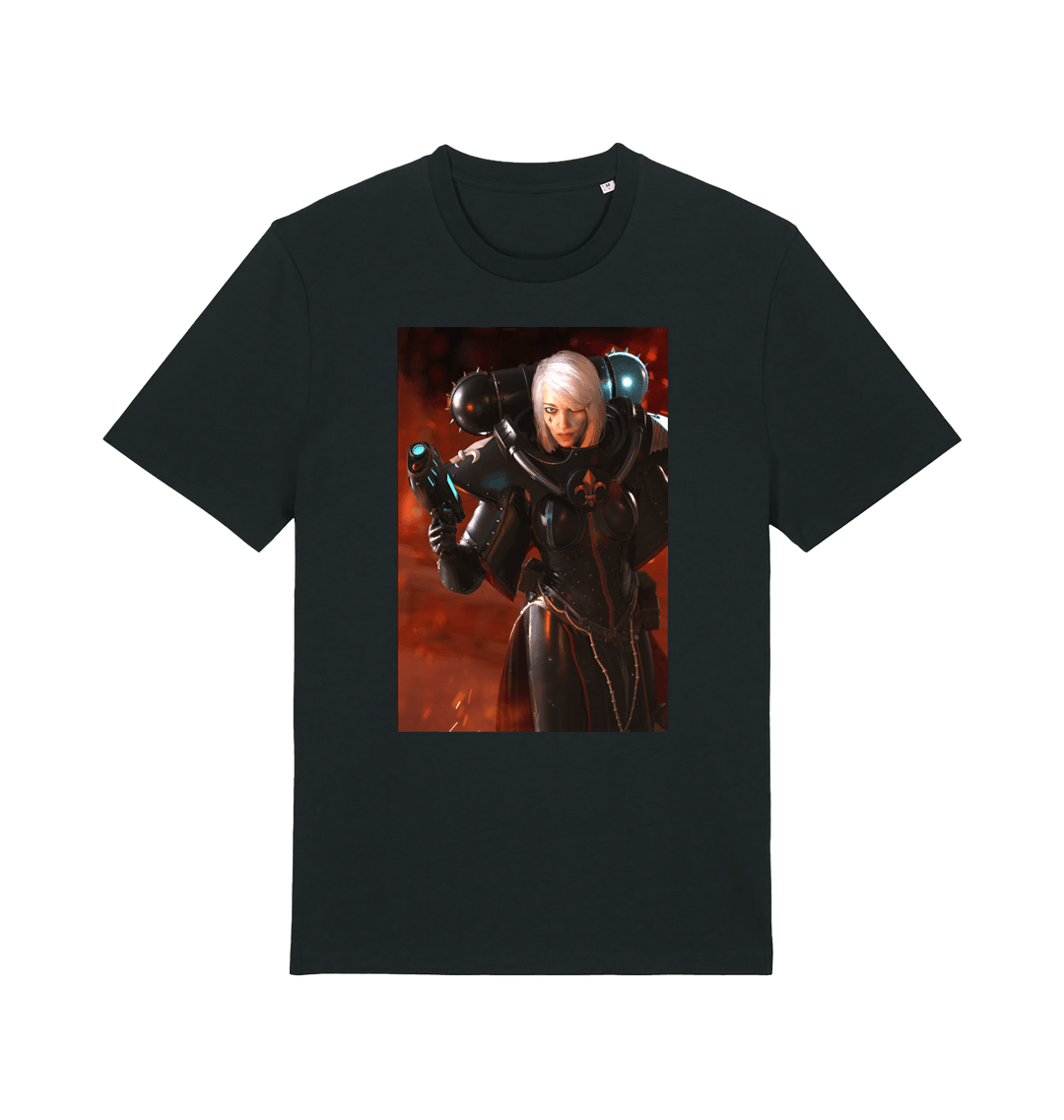 Black Printed T-shirt