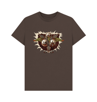 Chocolate Death Guard Icon Burst T Shirt