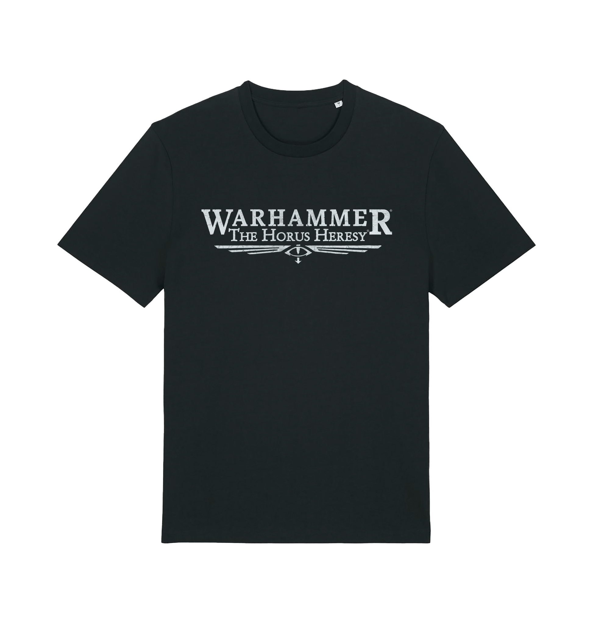 Black Printed T-shirt Front