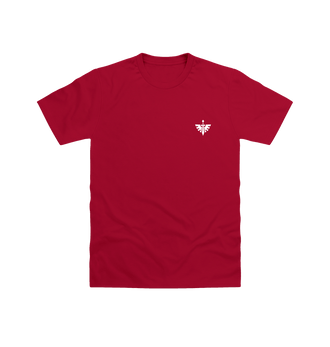 Cardinal Red Dark Angels Insignia T Shirt