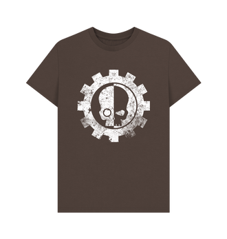 Chocolate Adeptus Mechanicus Battleworn Insignia T Shirt