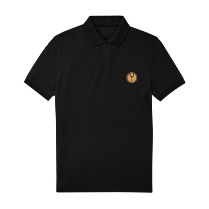 Black Polo Shirt Front