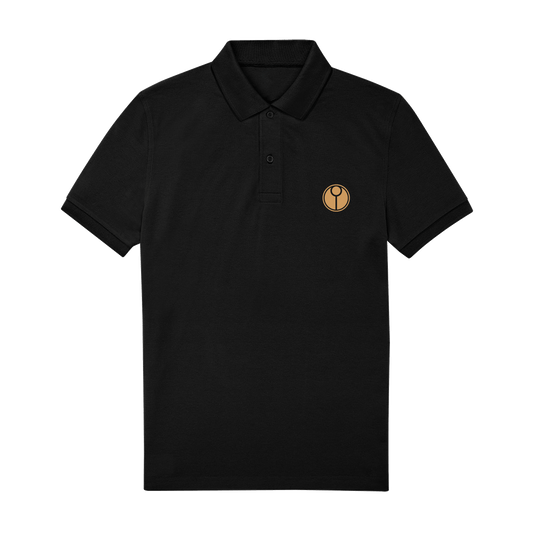 Black Polo Shirt Front