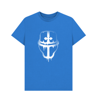 Bright Blue Imperial Knights Graffiti Insignia T Shirt