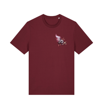 Burgundy Printed T-shirt