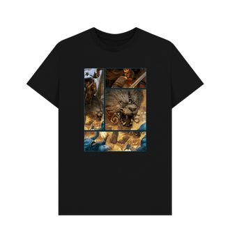 Black Premium Cities of Sigmar Lioness of the Parch T Shirt