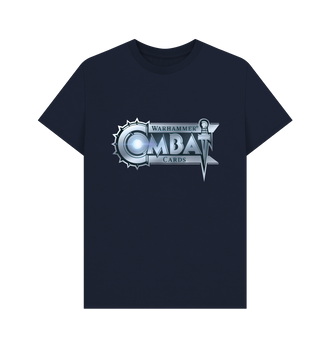 Navy Blue Warhammer Combat Cards T Shirt