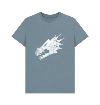 Stone Blue Salamanders Battleworn Insignia T Shirt