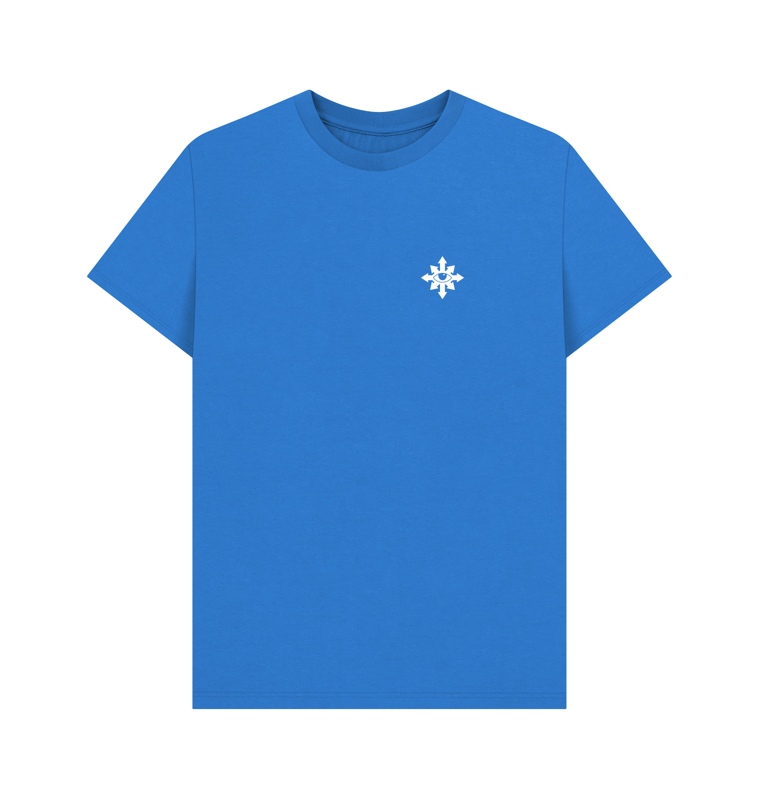 Bright Blue Black Legion Insignia T Shirt