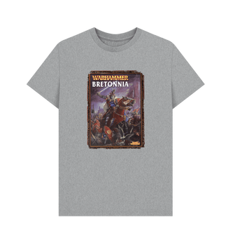 Athletic Grey Warhammer Fantasy Battle 6th Edition - Bretonnia T Shirt