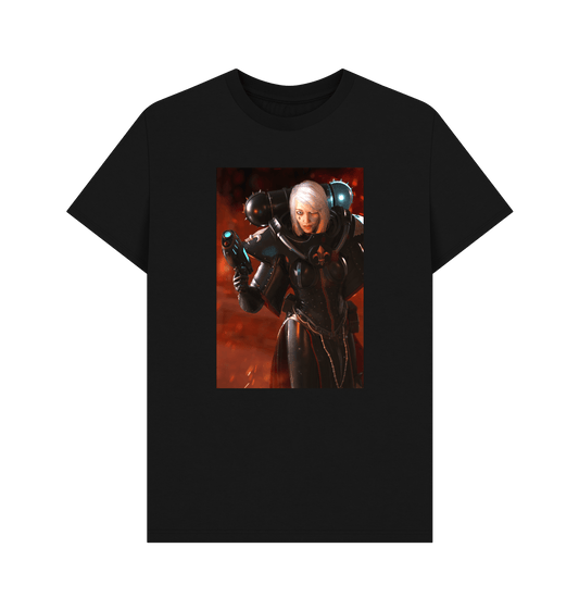 Black Battle Sister Ophelia T Shirt