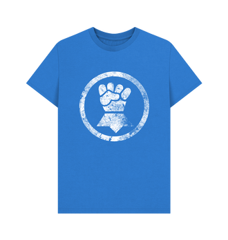 Bright Blue Imperial Fists Battleworn Insignia T Shirt