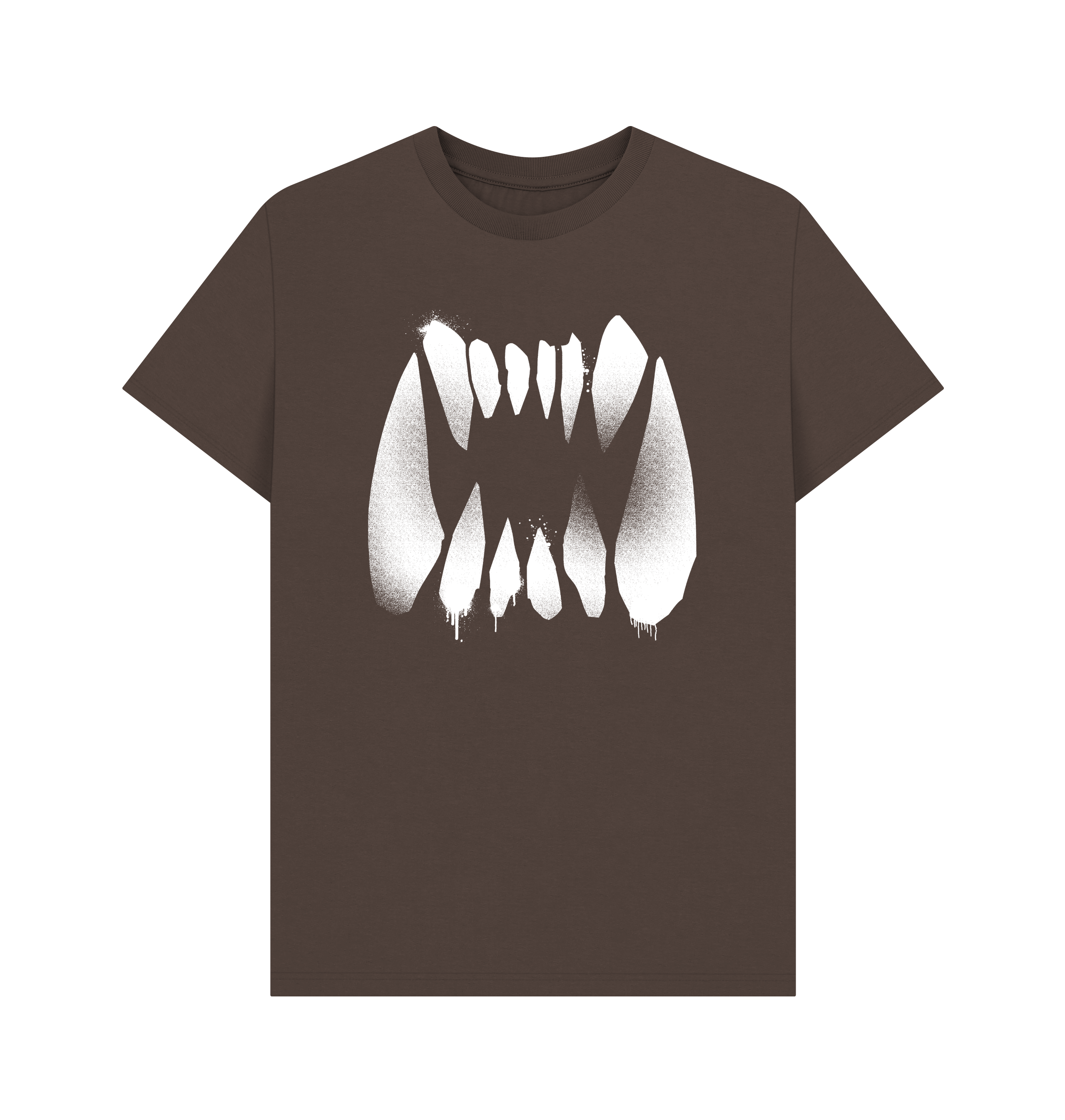 Chocolate Destruction Graffiti Insignia T Shirt