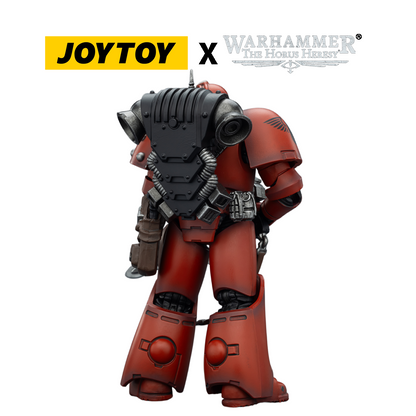 JoyToy Warhammer The Horus Heresy Action Figure - Blood Angels, MKVI Legionary (1/18 Scale)
