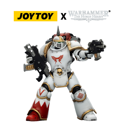 JoyToy Warhammer The Horus Heresy Action Figure - White Scars, MKIII Tactical Legionary (1/18 Scale)