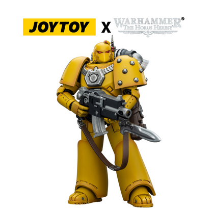 JoyToy Warhammer The Horus Heresy Action Figure - Imperial Fists, MKVI Legionary (1/18 Scale)