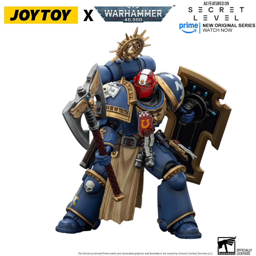 JoyToy Warhammer 40,000 Action Figure - Metaurus with Power Axe, Stormshield and Plasma Pistol (1/18 Scale) Preorder