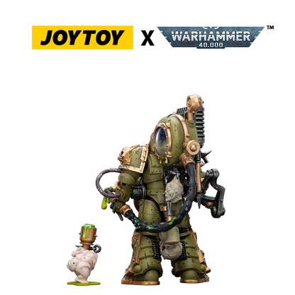 JoyToy Warhammer 40,000 Action Figure - Death Guard, Foul Blightspawn with Plague Sprayer (1/18 Scale) Preorder