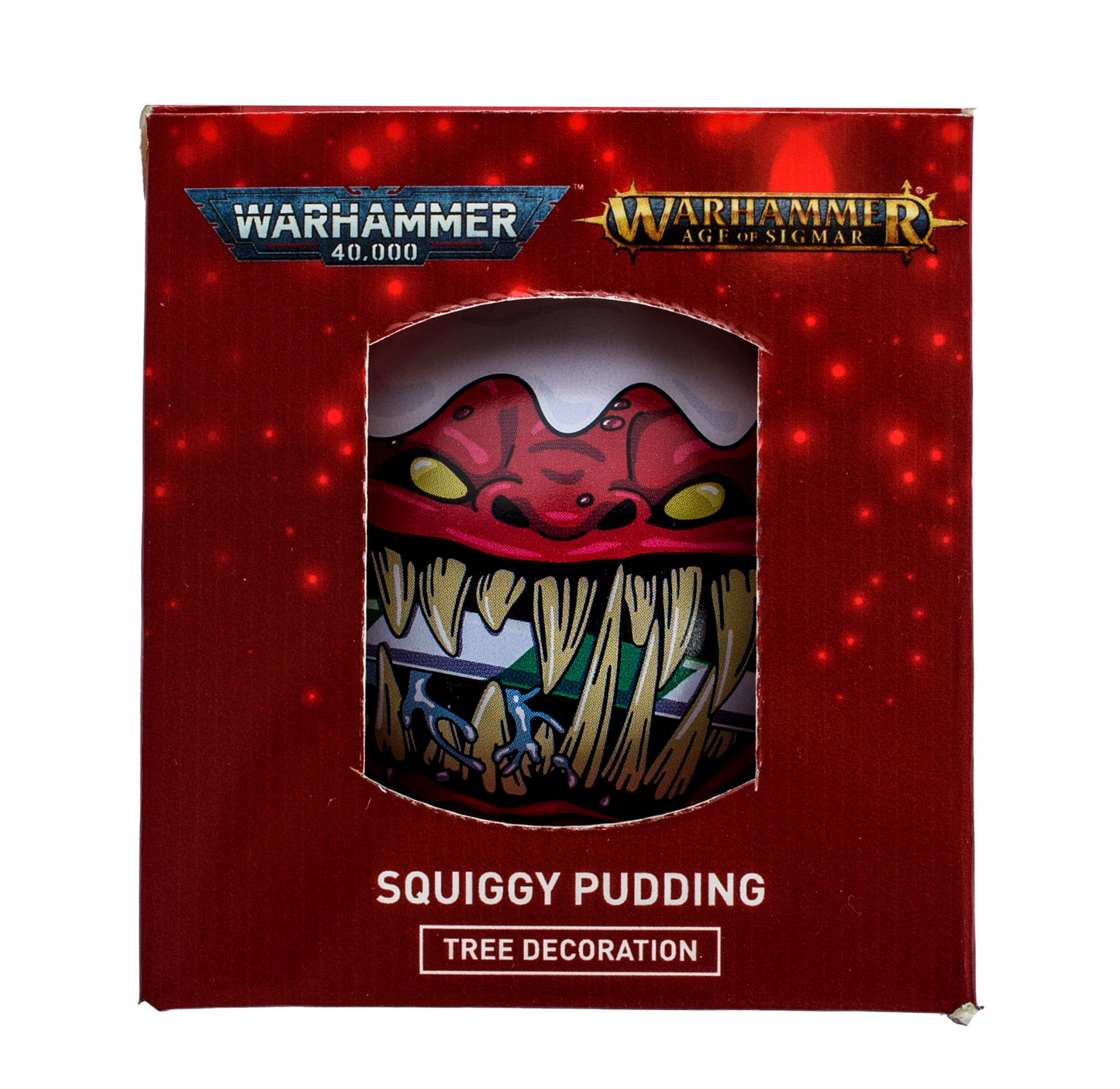 Warhammer 40000: Squiggy Pudding Bauble
