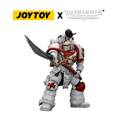 JoyToy Warhammer The Horus Heresy Action Figure - White Scars, Legion Praetor (1/18 Scale) Preorder