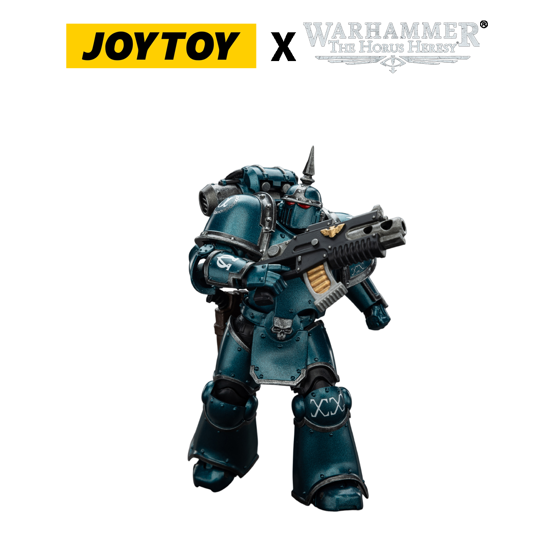 JoyToy Warhammer The Horus Heresy Action Figure - Alpha Legion, MKIII Legionary (1/18 Scale) Preorder