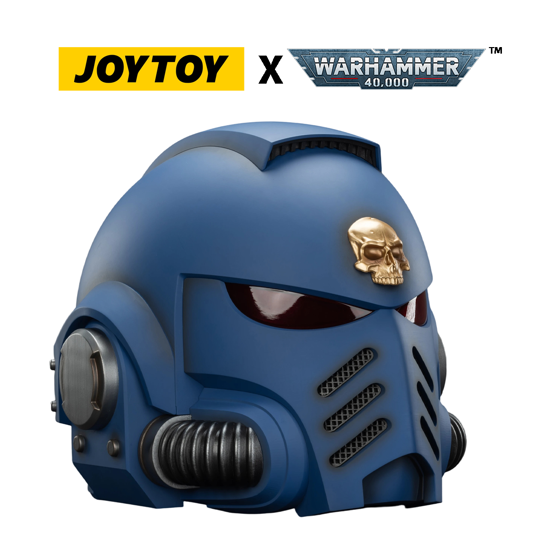 JoyToy Warhammer 40,000: Ultramarines Captain Mk X Helmet (1/1 Scale) Preorder