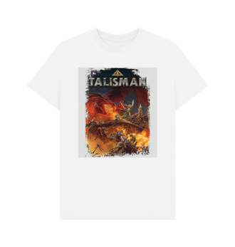 White Talisman Artwork White T Shirt