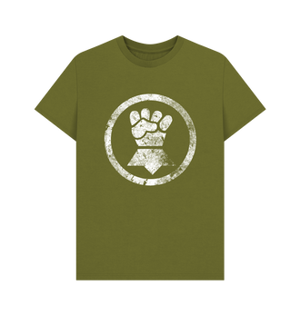 Moss Green Imperial Fists Battleworn Insignia T Shirt