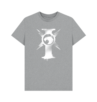 Athletic Grey Adeptus Custodes Graffiti Insignia T Shirt