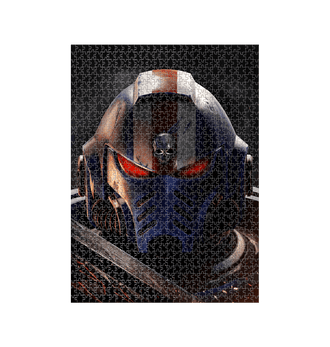 White Warhammer 40,000: Space Marine 2 Titus' Helm 1000 Piece Jigsaw Puzzle