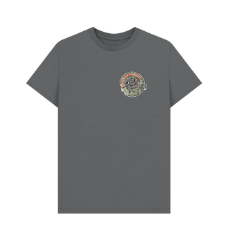 Slate Grey Delicious Ambull Pocket Print T Shirt