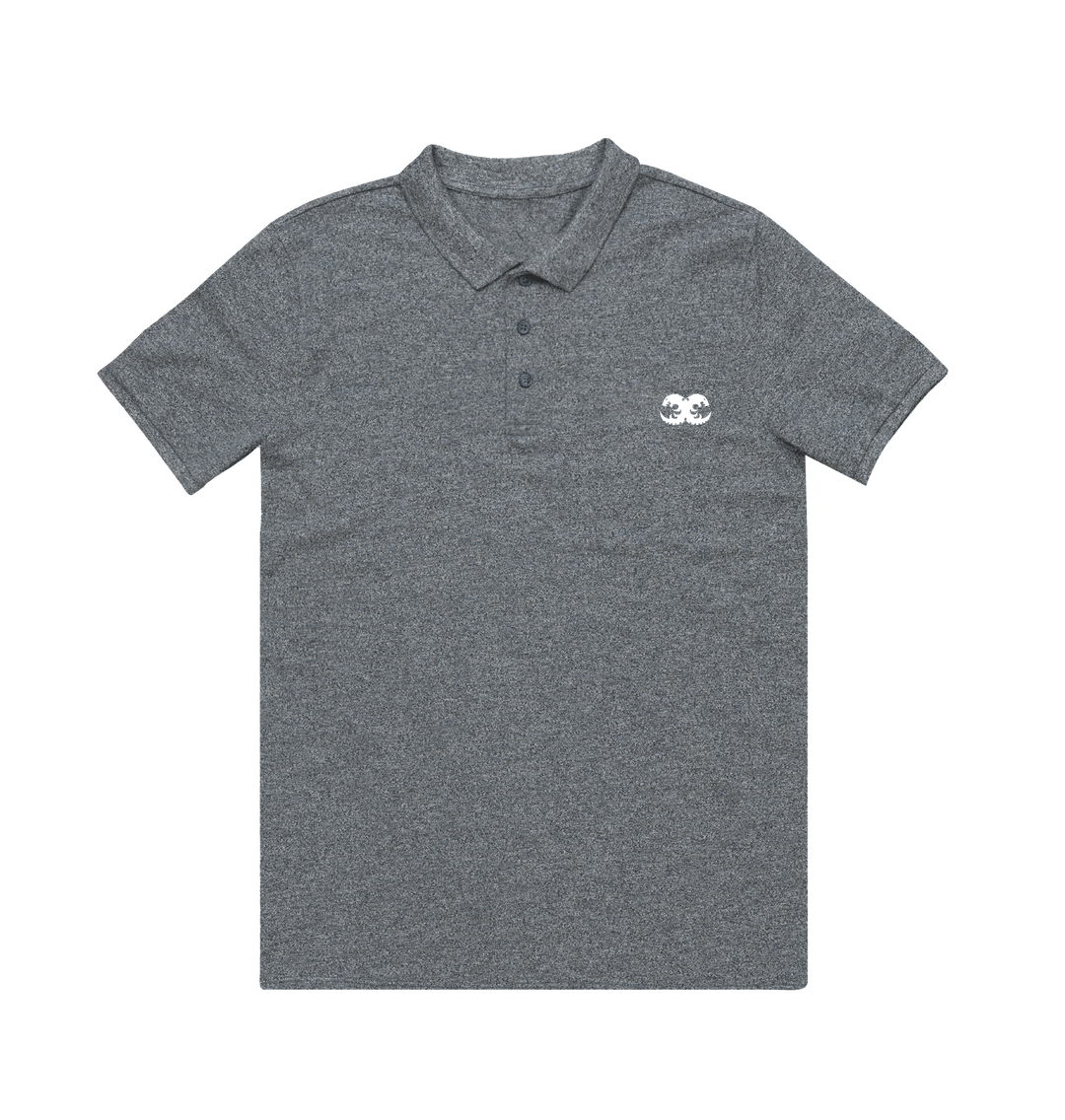 Heather Grey Tyranids Icon Polo Shirt