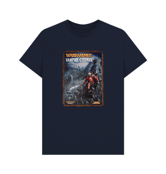 Navy Blue Warhammer Fantasy Battle 7th Edition - Vampire Counts T Shirt