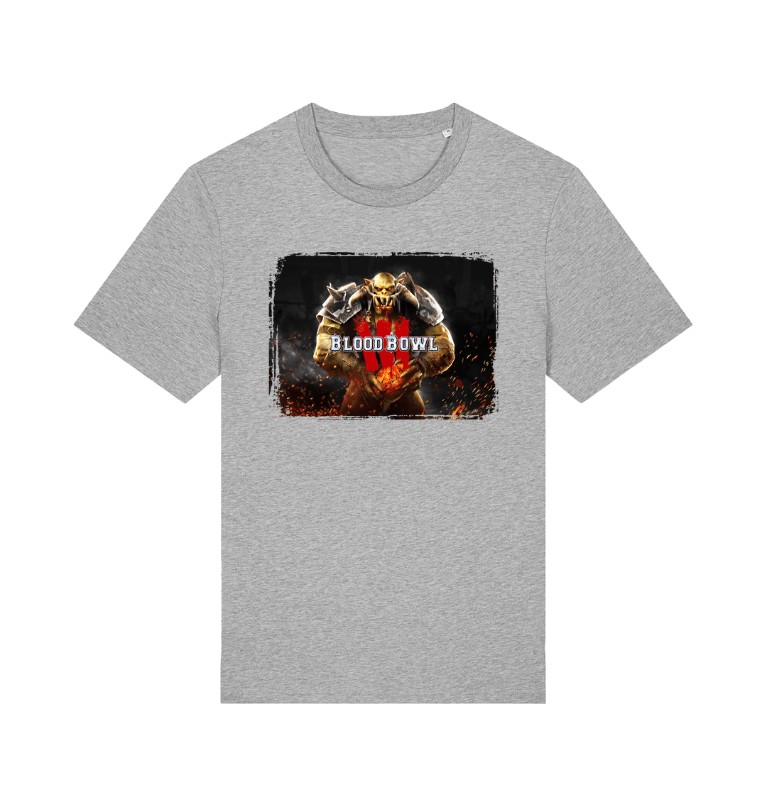 Heather Grey Printed T-shirt